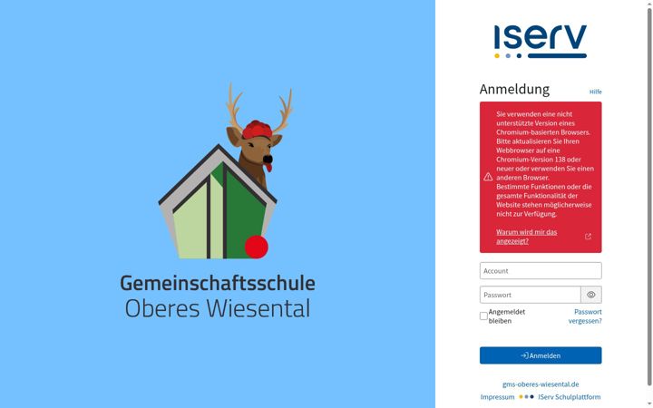 Screenshot of gms-oberes-wiesental.de