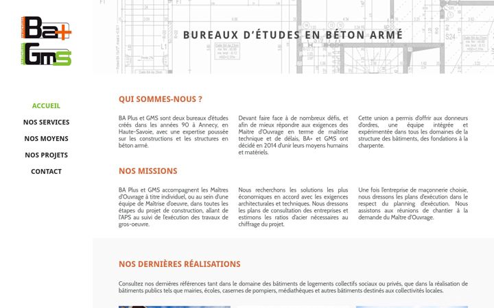 Screenshot of gms-structures.fr