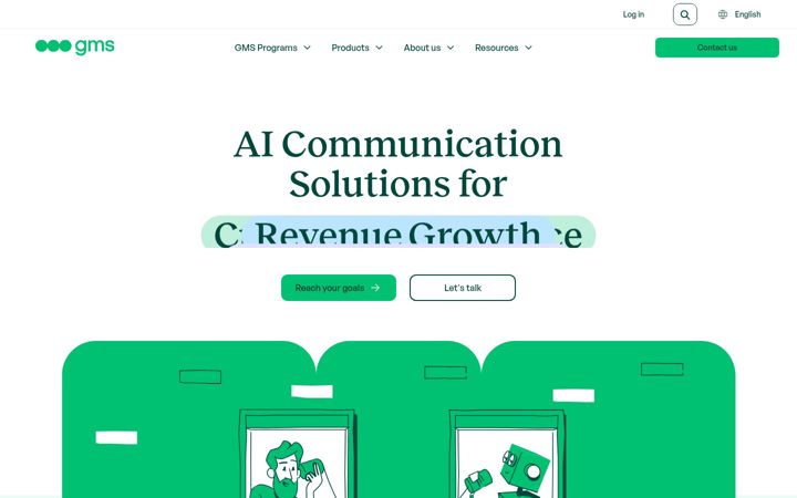 Screenshot of gms.net