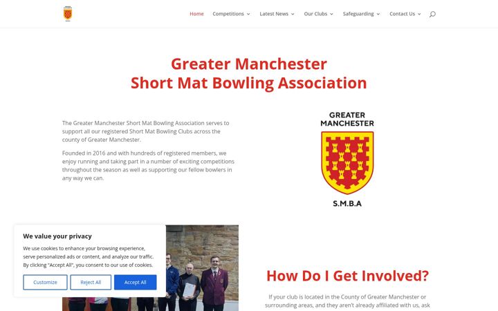 Screenshot of gmsmba.co.uk