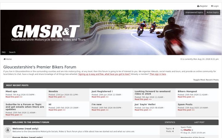 Screenshot of gmsrt.co.uk