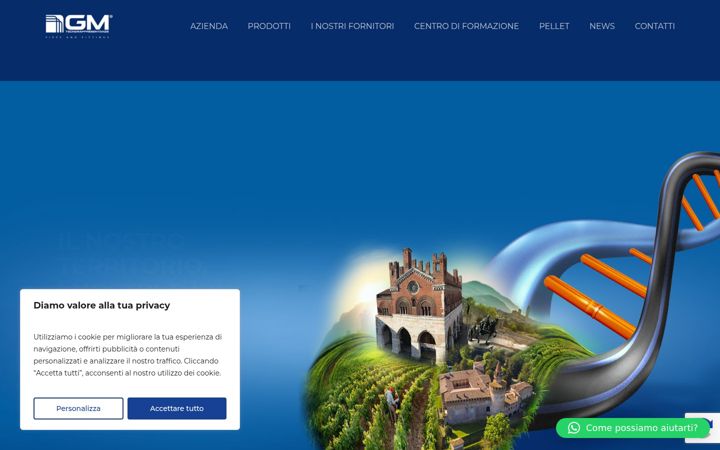Screenshot of gmtecno.it
