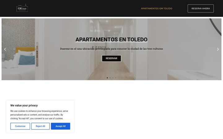 Screenshot of gmtoledo.es