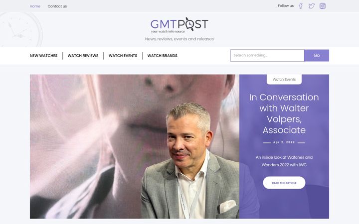 Screenshot of gmtpost.com