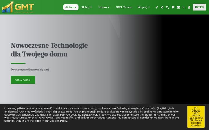 Screenshot of gmtsavingstechnologies.com