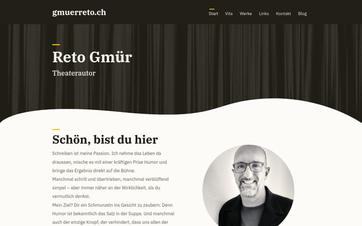 Screenshot of gmuerreto.ch