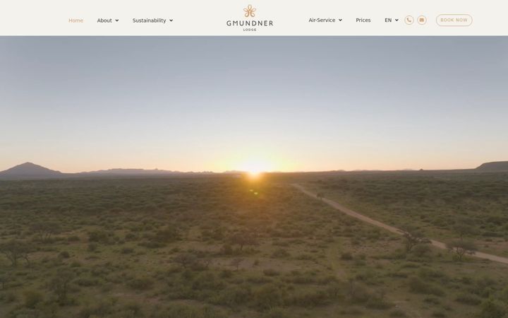Screenshot of gmundner-lodge.com