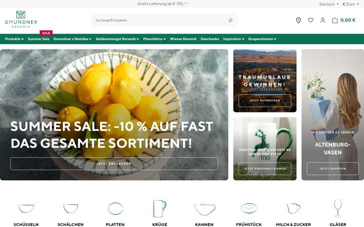 Screenshot of gmundner.com