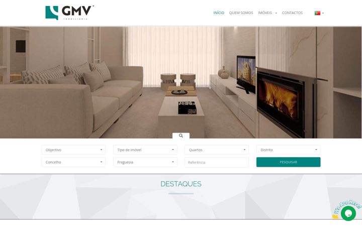Screenshot of gmvimobiliaria.pt