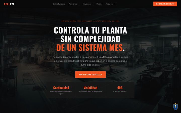 Screenshot of gmvsolutions.es
