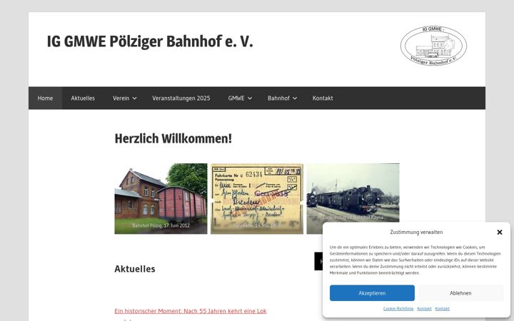 Screenshot of gmwe-poelzig.de