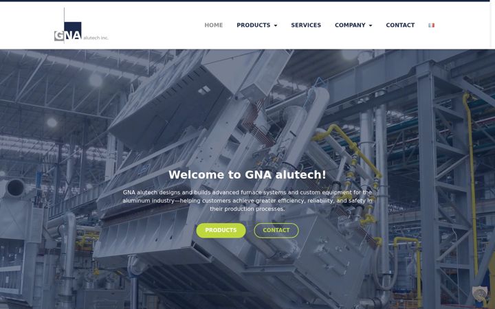 Screenshot of gna.ca