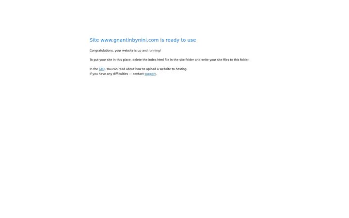 Screenshot of gnantinbynini.com