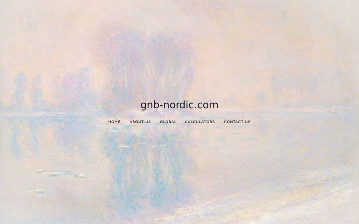 Screenshot of gnb-nordic.com