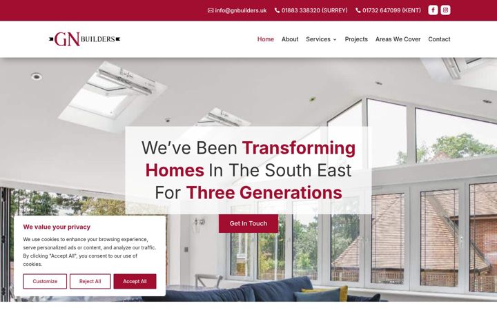 Screenshot of gnbuilders.uk