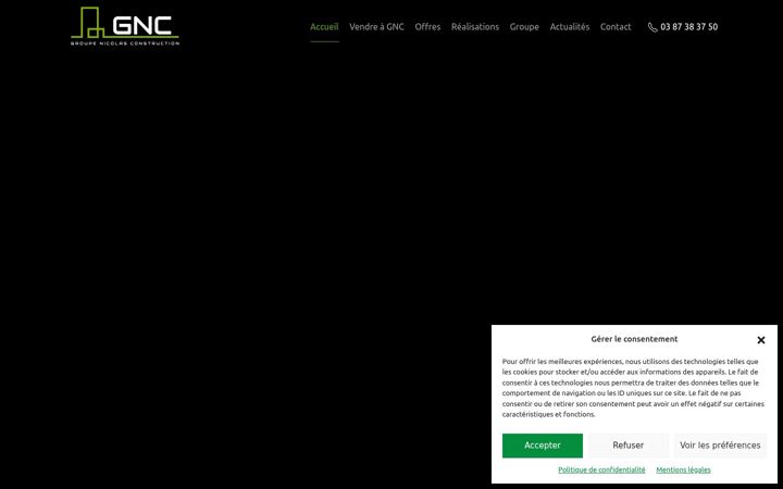 Screenshot of gnc-holding.com
