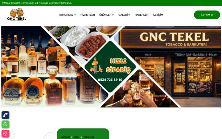 Screenshot of gnctobacco.com