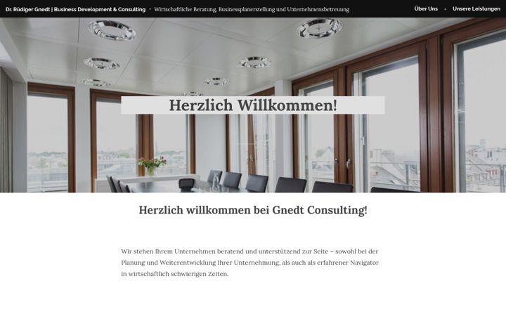 Screenshot of gnedtconsulting.com