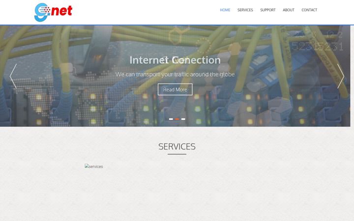 Snimka zaslona za gnet.net.id