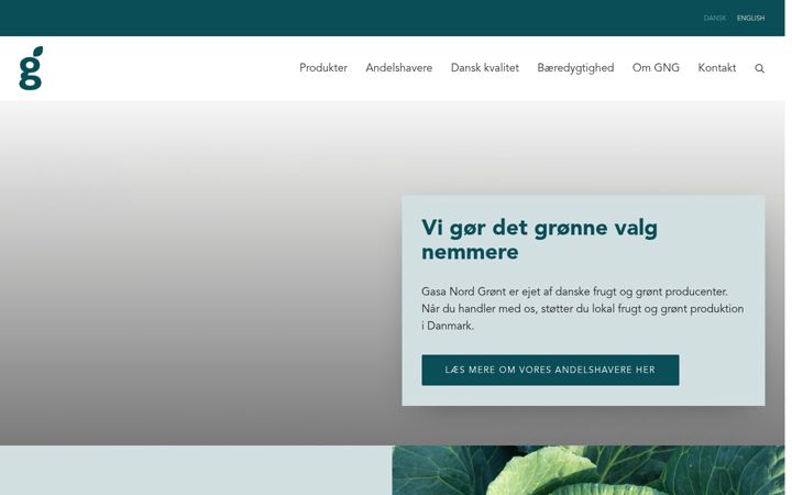 Screenshot of gng.dk