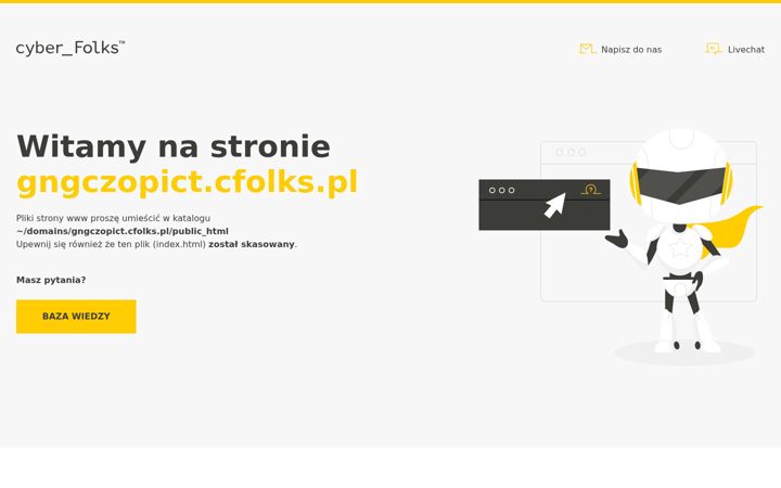 Screenshot of gngczopict.cfolks.pl