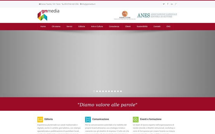 Screenshot of gnmedia.it