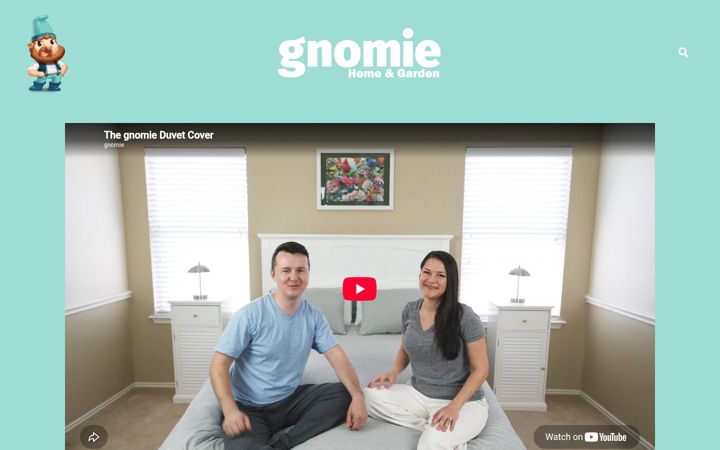 Screenshot of gnomie.com
