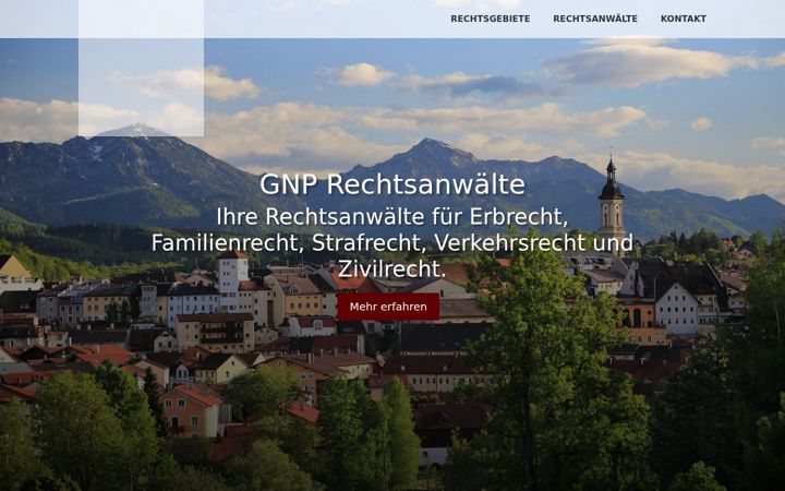 Screenshot of gnp-ts.de