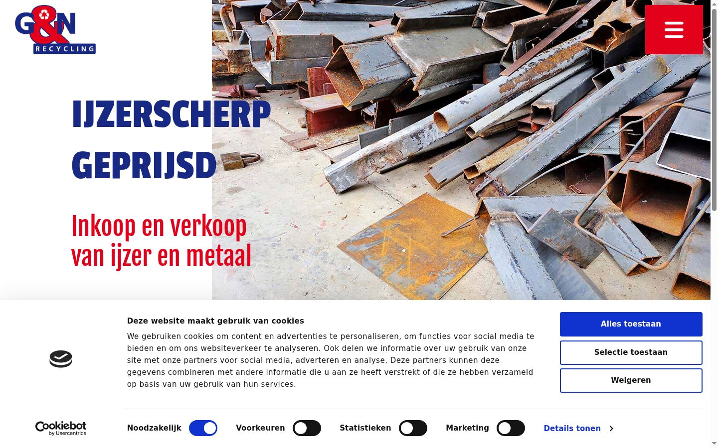Screenshot tal-banner tal-kunsens muri qabel kwalunkwe interazzjoni