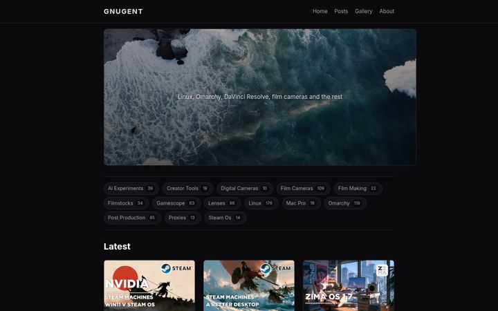 Screenshot of gnugent.com