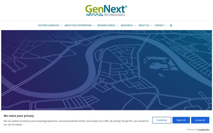 Screenshot of gnxtech.com