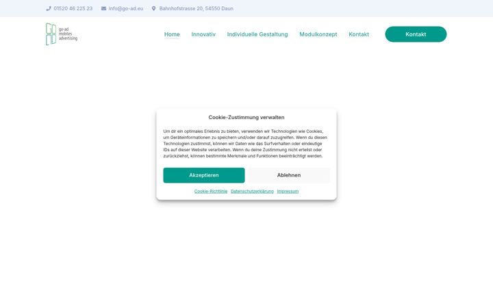 Screenshot of go-ad.eu