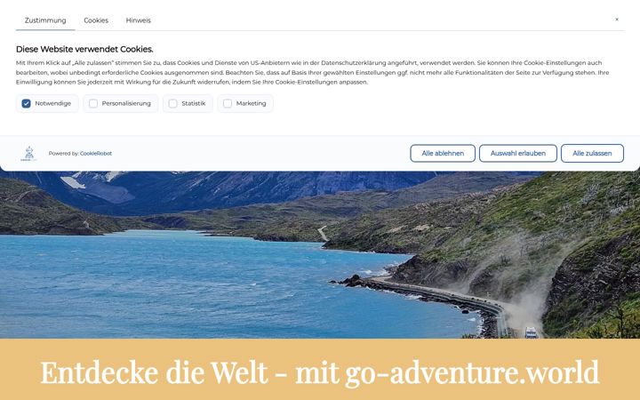 Screenshot of go-adventure.world