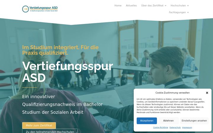 Screenshot of go-asd.de