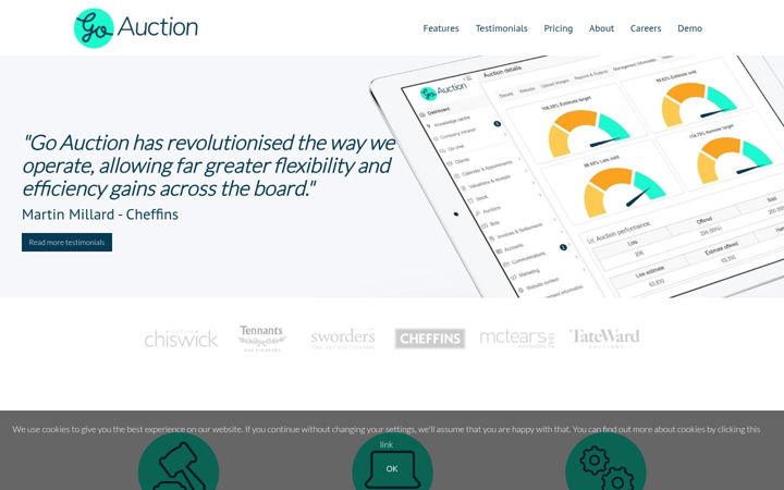 Screenshot of go-auction.com