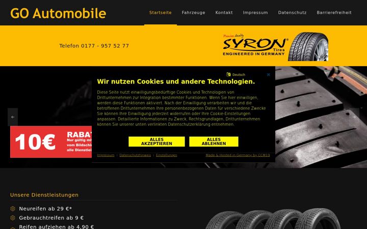 Screenshot of go-automobile-voerde.de