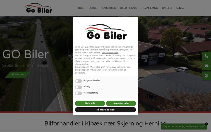 Screenshot of go-biler.dk
