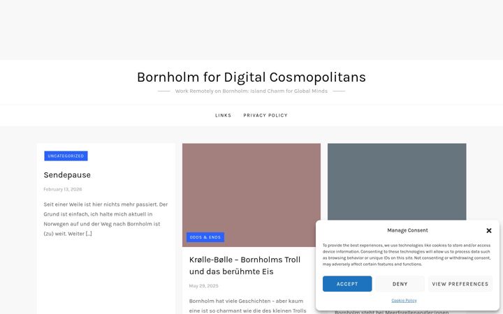 Screenshot of go-bornholm.de