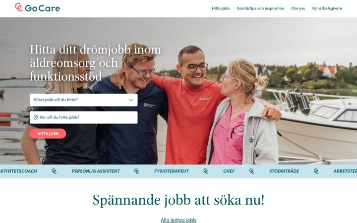 Screenshot of go-care.se