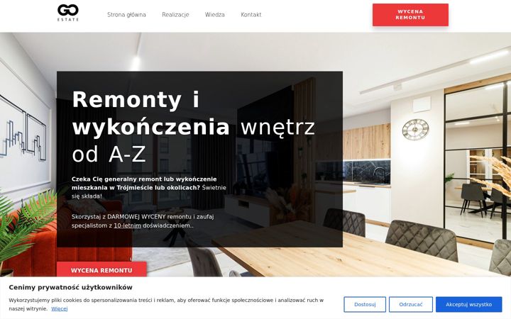 Screenshot of go-estate.pl