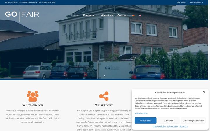 Screenshot of go-fair.com