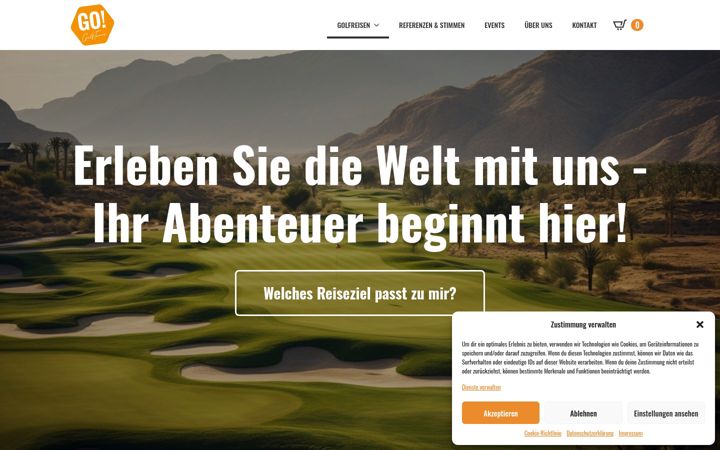 Screenshot of go-golftours.de