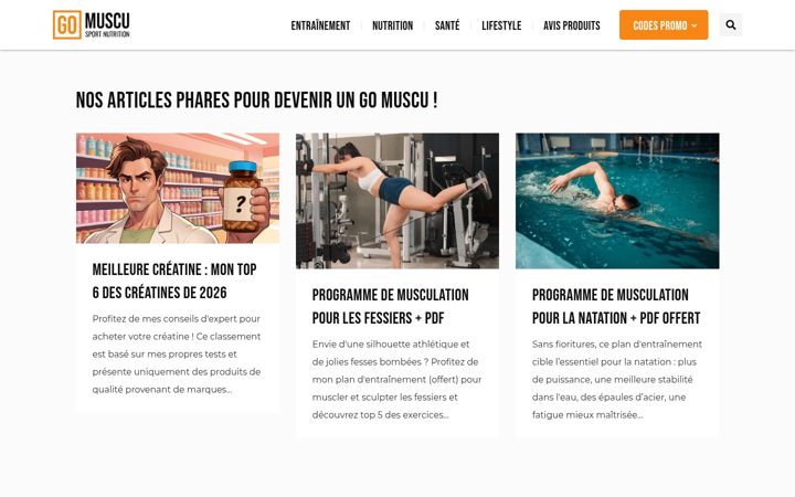 Screenshot of go-muscu.com
