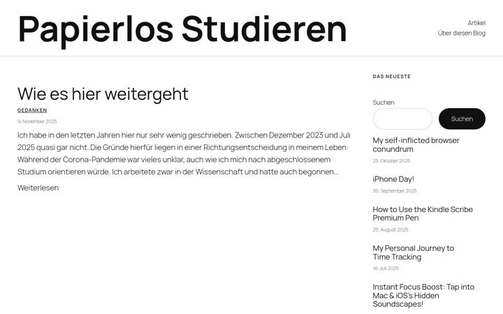 Screenshot of go-paperless.net