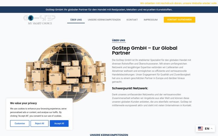 Screenshot of go-step.de