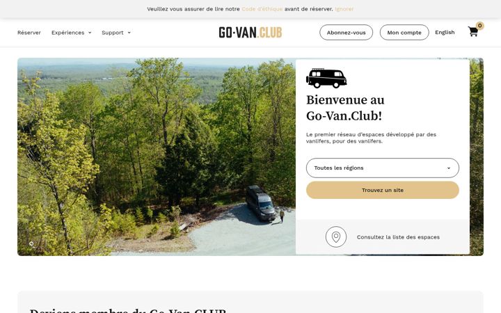 Screenshot of go-van.club