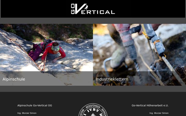 Screenshot of go-vertical.at
