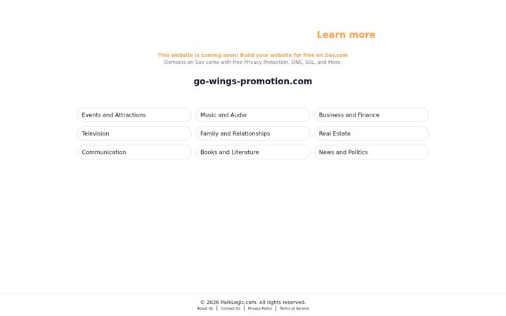 Screenshot of go-wings-promotion.com