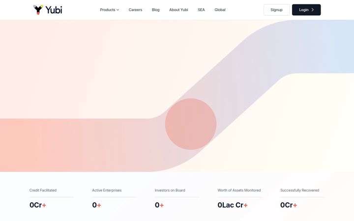 Screenshot of go-yubi.com