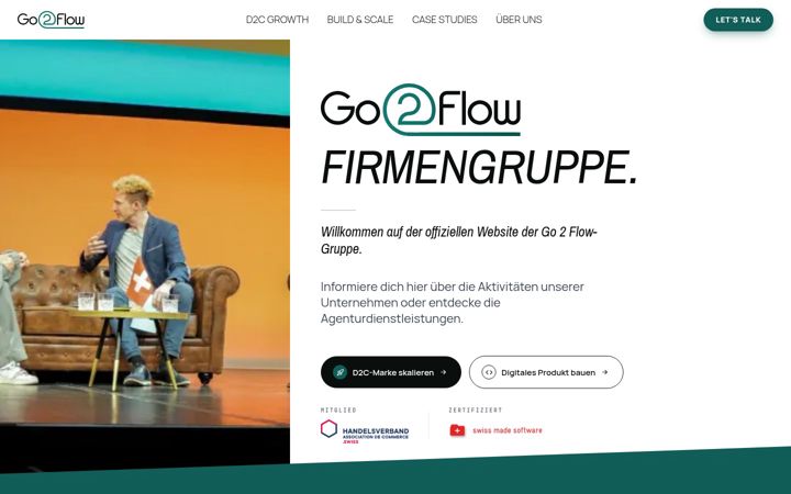 Screenshot of go2flow.de